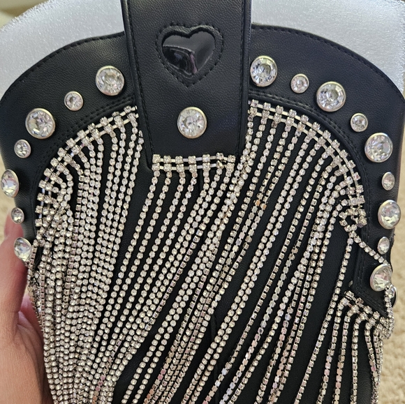 NWT Dolls Kill Sugar Thrillz Present Perfect Cowboy Boots- 7 - Picture 11 of 13